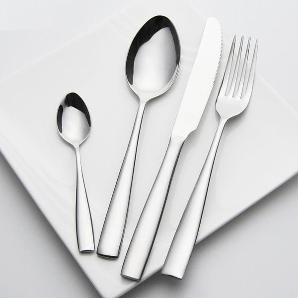 24 Piece Silver Cutlery Set