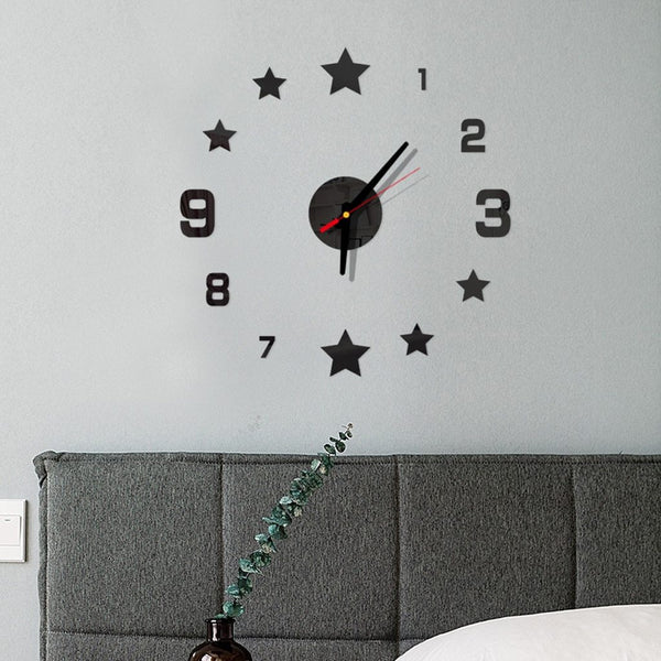 Stars DIY Wall Clock