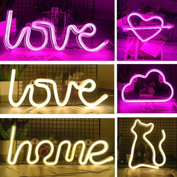 Neon Lights - Love Collection
